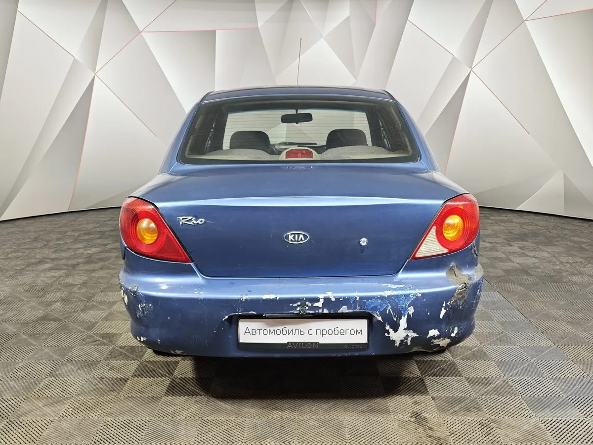 Kia Rio 1.5 AT (98 л.с.) Синий в АВИЛОН. Слайд №8