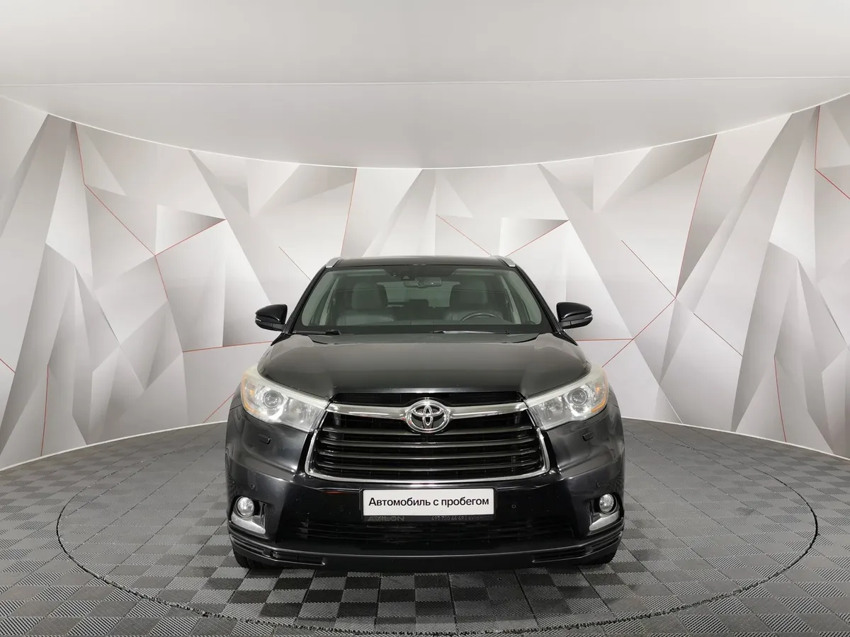 Toyota Highlander 3.5 AT AWD (249 л.с.) Престиж Черный в АВИЛОН. Слайд №7