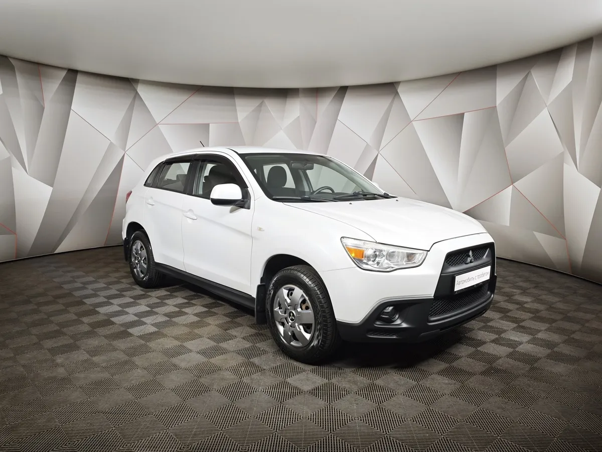 Mitsubishi ASX 1.8 CVT 2WD (140 л.с.) Белый в АВИЛОН. Слайд №3