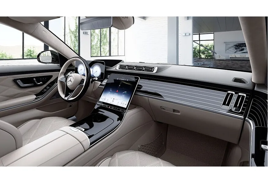 Mercedes-Benz S-Класс Maybach S 580 9G-Tronic 4Matic (503 л.с.) Серый в АВИЛОН. Слайд №10