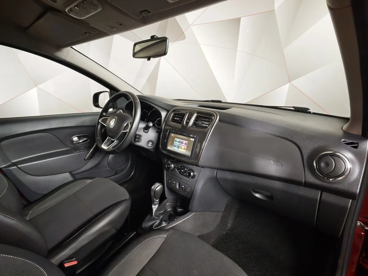 Renault Sandero 1.6 CVT (113 л.с.) Stepway Life City Красный в АВИЛОН. Слайд №13