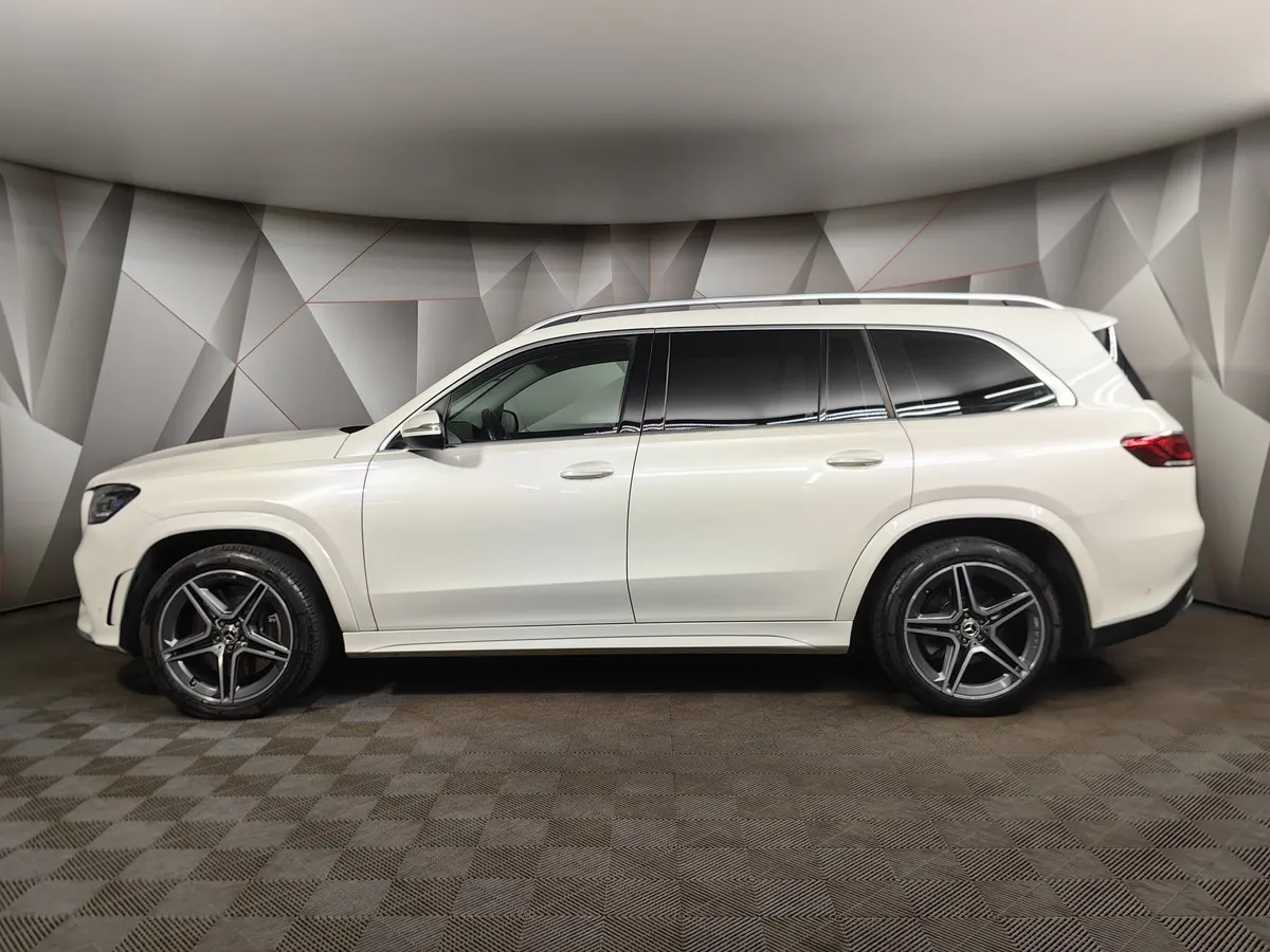 Mercedes-Benz GLS 400 d 9G-TRONIC 4Matic (330 л.с.) Premium Белый в АВИЛОН. Слайд №5
