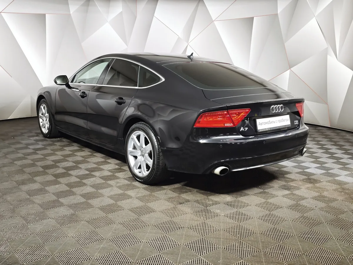 Audi A7 2.8 FSI S tronic quattro (204 л.с.) Черный в АВИЛОН. Слайд №4