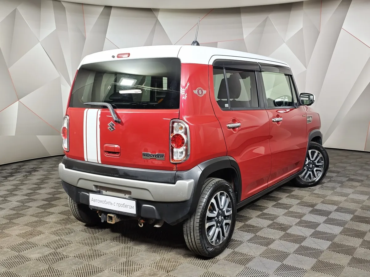 Suzuki Hustler 0.7 CVT FWD (52 л.с.) Красный в АВИЛОН. Слайд №2