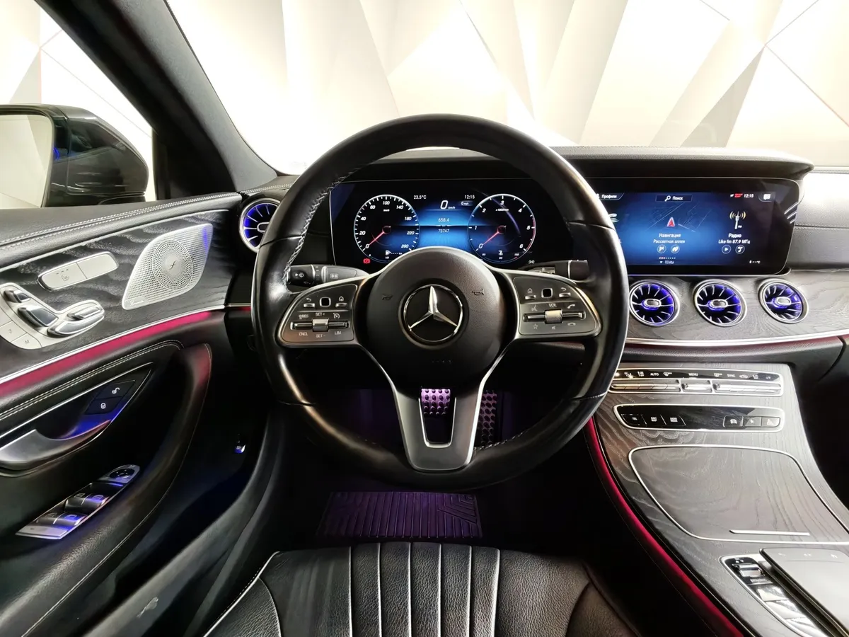 Mercedes-Benz CLS 350 d AT 4Matic (249 л.с.) Sport Серый в АВИЛОН. Слайд №20