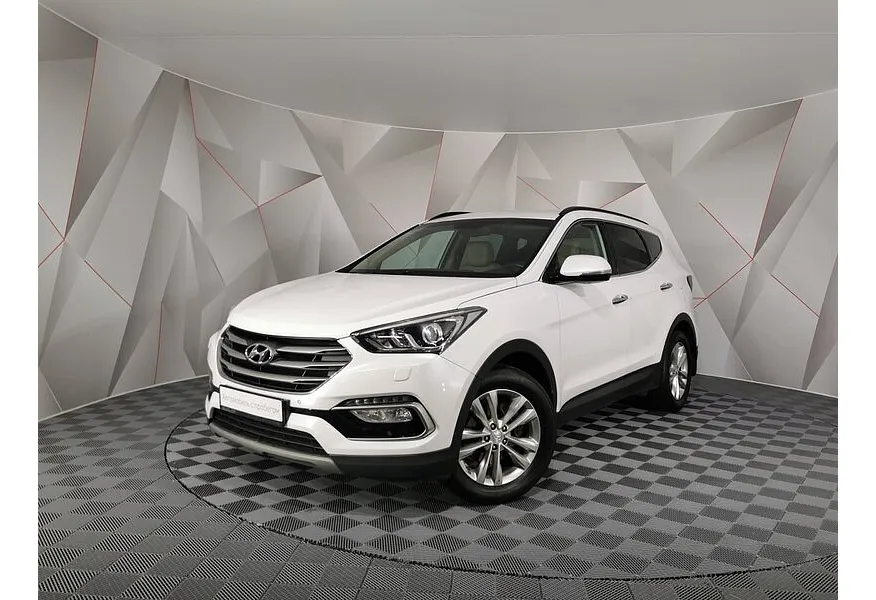 АВИЛОН - Hyundai Santa Fe 2.4 AT AWD (171 л.с.) High-Tech + Premium Белый - slide 0