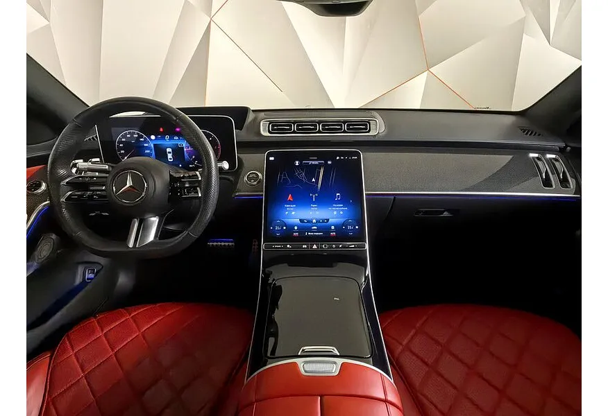 АВИЛОН - Mercedes-Benz S-Класс S 400 d 9G-Tronic 4Matic (330 л.с.) Premium Белый - slide 9