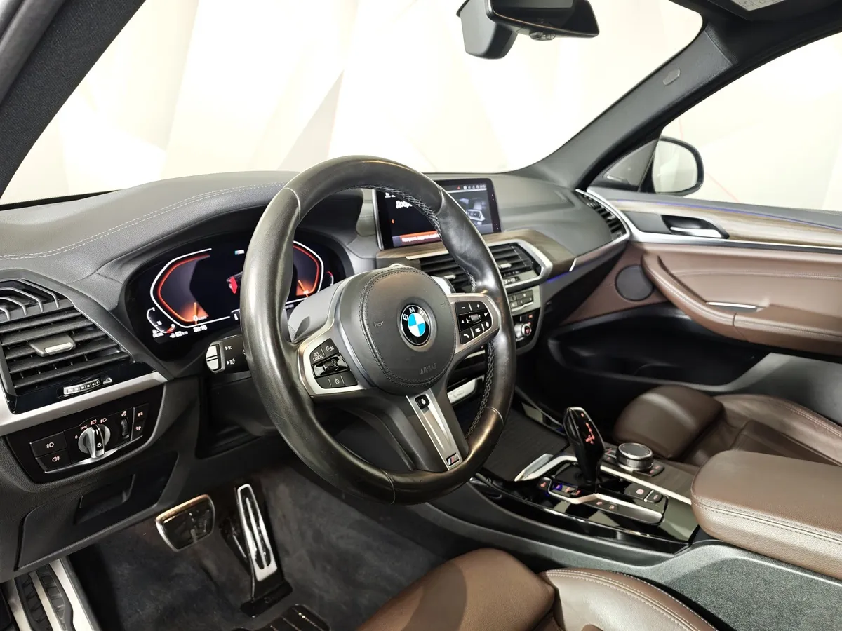 BMW X3 xDrive30d AT (249 л.с.) M Sport Черный в АВИЛОН. Слайд №12