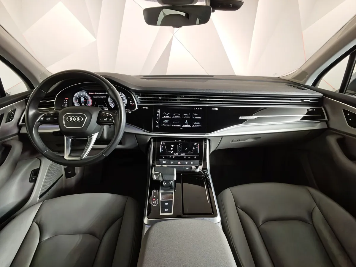 Audi Q7 3.0 TDI Tiptronic quattro (249 л.с.) Sport Синий в АВИЛОН. Слайд №14