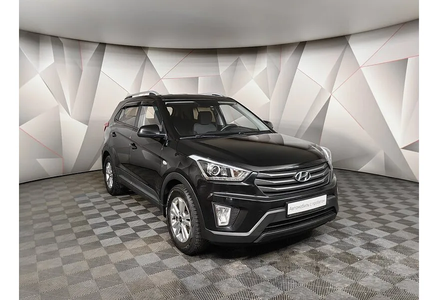 Hyundai Creta 1.6 AT (123 л.с.) Travel Черный в АВИЛОН. Слайд №3