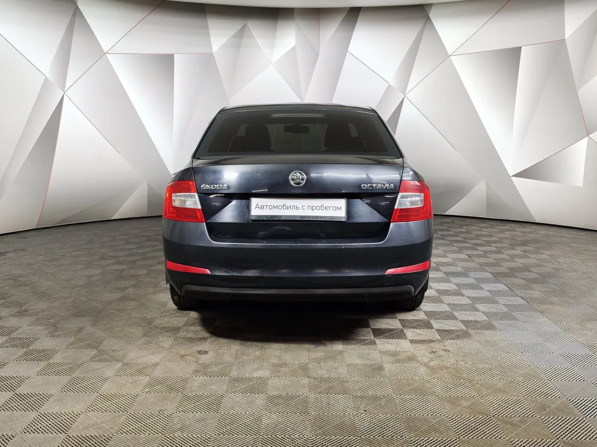 Skoda Octavia 1.6 MPI AT (110 л.с.) Черный в АВИЛОН. Слайд №8