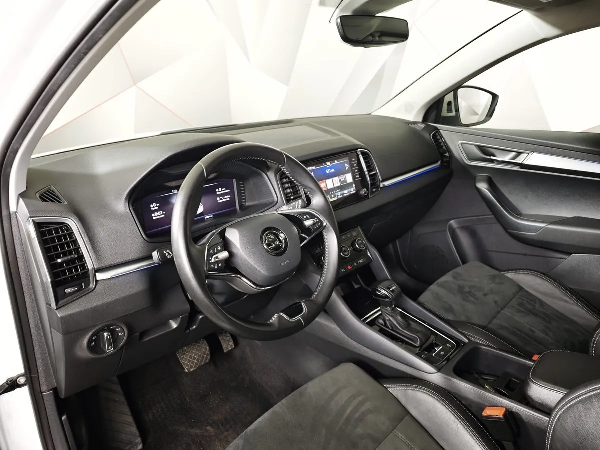 Skoda Karoq 1.4 AT FWD (150 л.с.) Ambition Белый в АВИЛОН. Слайд №19