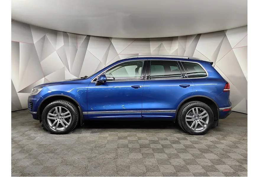 Volkswagen Touareg 3.0 TDI Tiptronic 4Motion (204 л.с.) Синий в АВИЛОН. Слайд №5