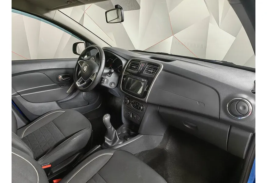Renault Sandero 1.6 MT (82 л.с.) Stepway Life Синий в АВИЛОН. Слайд №13