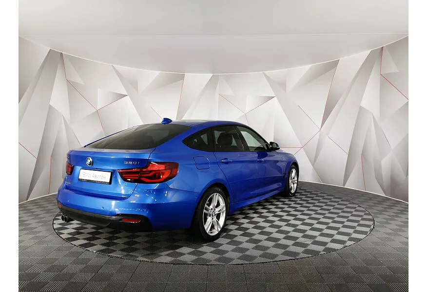 BMW 3 серия 320i xDrive AT (184 л.с.) M Sport Синий в АВИЛОН. Слайд №2