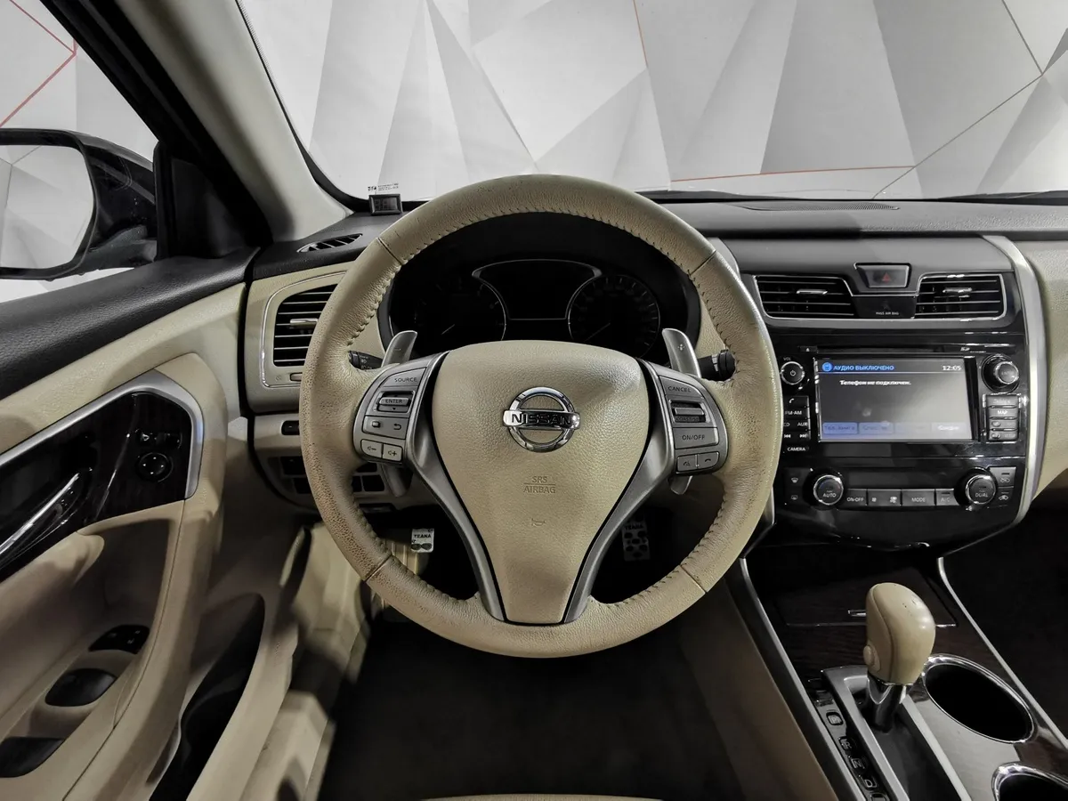 Nissan Teana 2.5 Xtronic (173 л.с.) Черный в АВИЛОН. Слайд №20