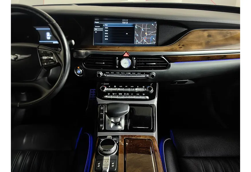 Genesis G90 3.3 T-GDI AT AWD (5 мест) (370 л.с.) Elite Черный в АВИЛОН. Слайд №14
