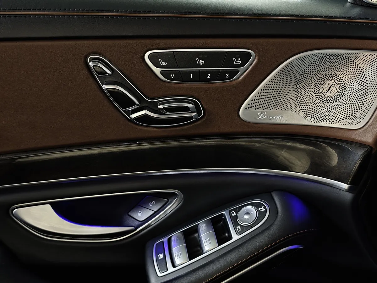 Mercedes-Benz S-Класс S 500 7G-Tronic Plus 4Matic длинная база (455 л.с.) Черный в АВИЛОН. Слайд №24