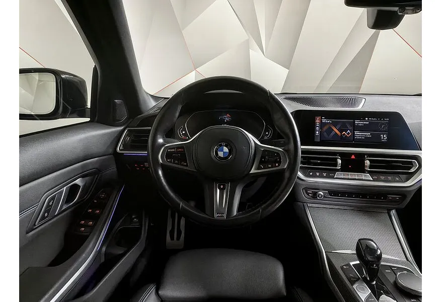 BMW 3 серия 320i xDrive (184 л.с.) M Sport Pro Белый в АВИЛОН. Слайд №15