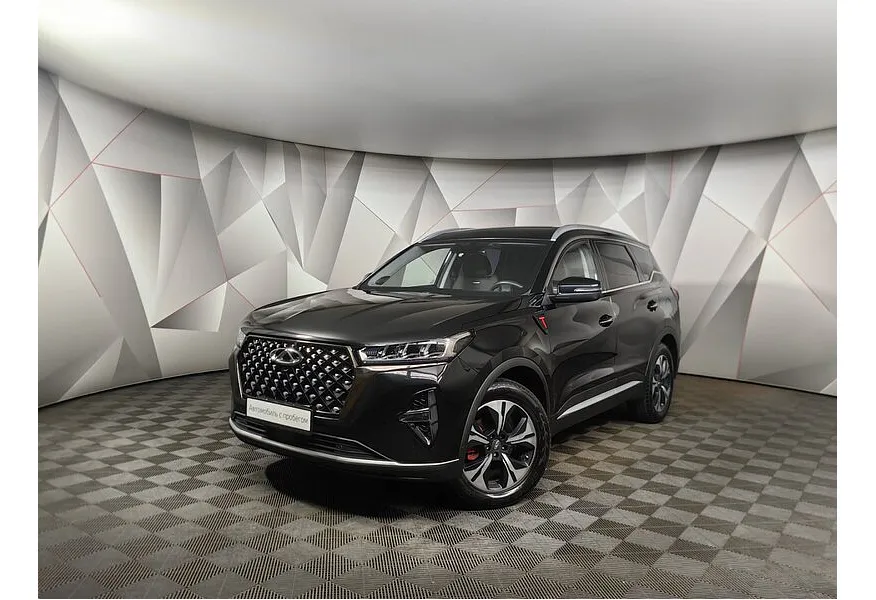 Chery Tiggo 7 Pro Max 1.5 CVT (147 л.с.) Elite Черный в АВИЛОН. Слайд №1