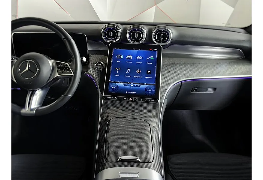 Mercedes-Benz GLC 200 4MATIC 9G-TRONIC (204 л.с.) Черный в АВИЛОН. Слайд №15