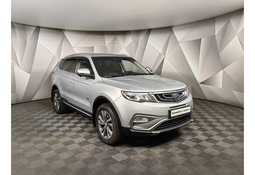 Geely Atlas 1.8 AT (184 л.с.) Luxe LED Серебристый в АВИЛОН. Слайд №3
