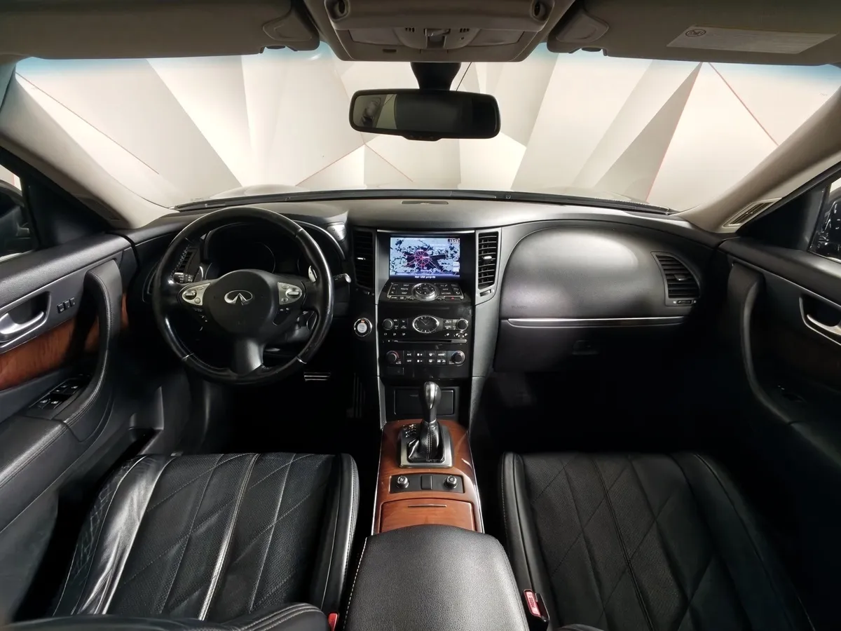 Infiniti FX-Series FX30 D AT AWD (238 л.с.) Черный в АВИЛОН. Слайд №14