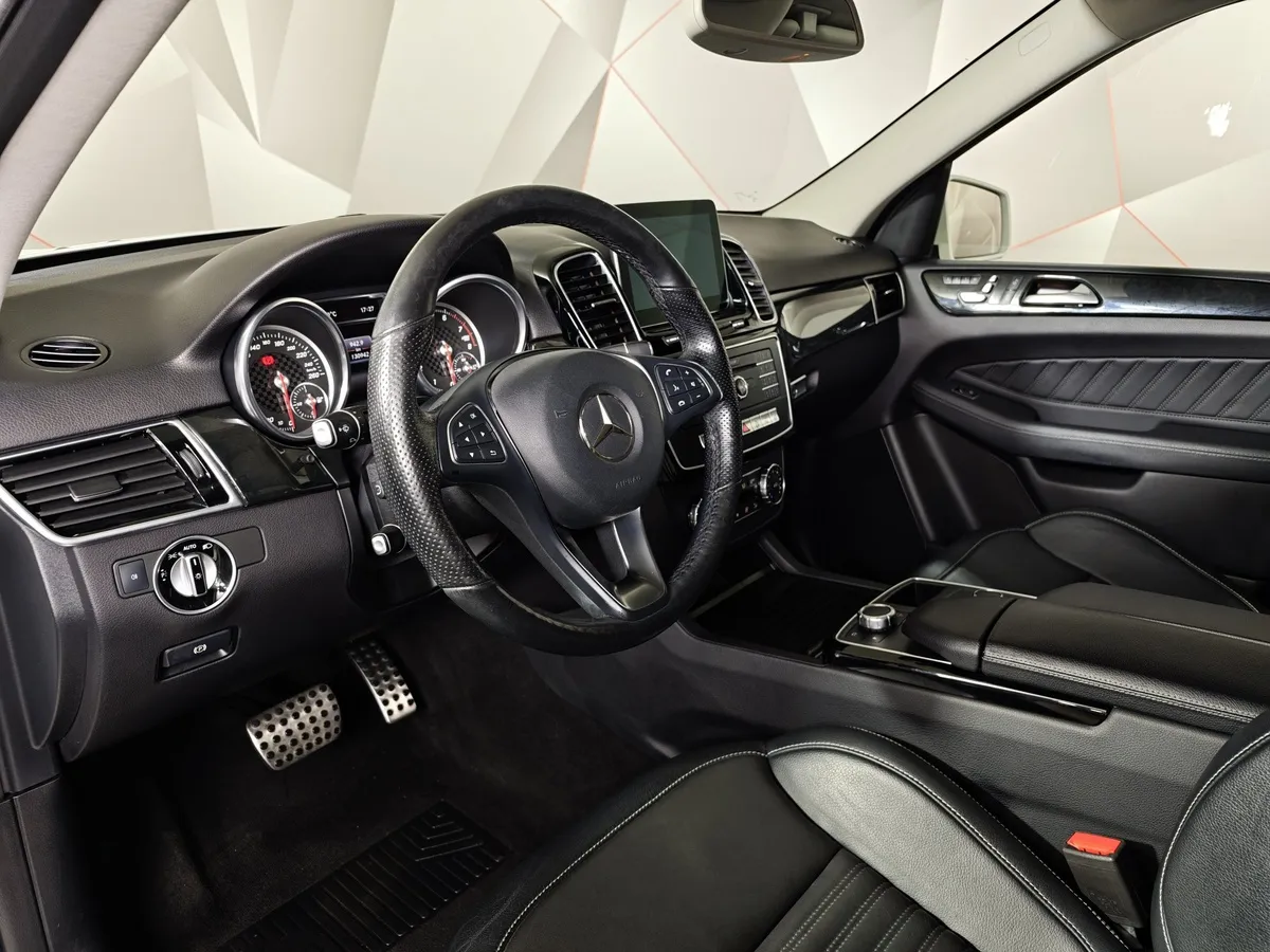 Mercedes-Benz GLE 400 4MATIC 9G-TRONIC (333 л.с.) Особая серия Белый в АВИЛОН. Слайд №19