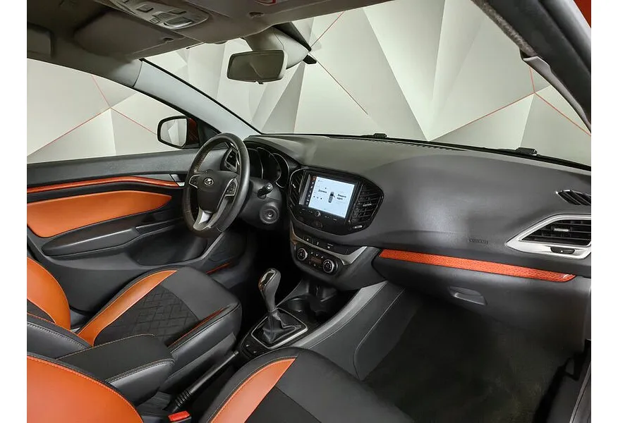 ВАЗ (Lada) Vesta 1.6 CVT (113 л.с.) Оранжевый в АВИЛОН. Слайд №13