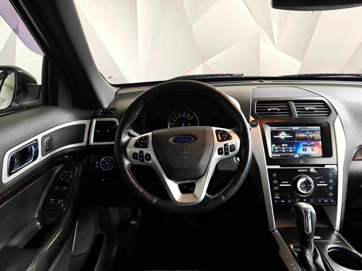 Ford Explorer 3.5 SelectShift 4WD (294 л.с.) Черный в АВИЛОН. Слайд №17