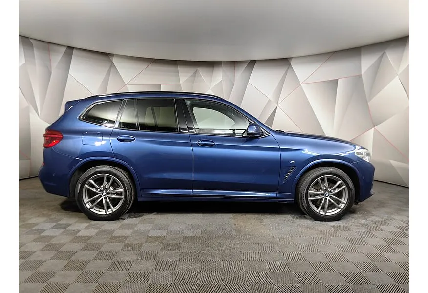BMW X3 xDrive20d AT (190 л.с.) M Sport Синий в АВИЛОН. Слайд №6