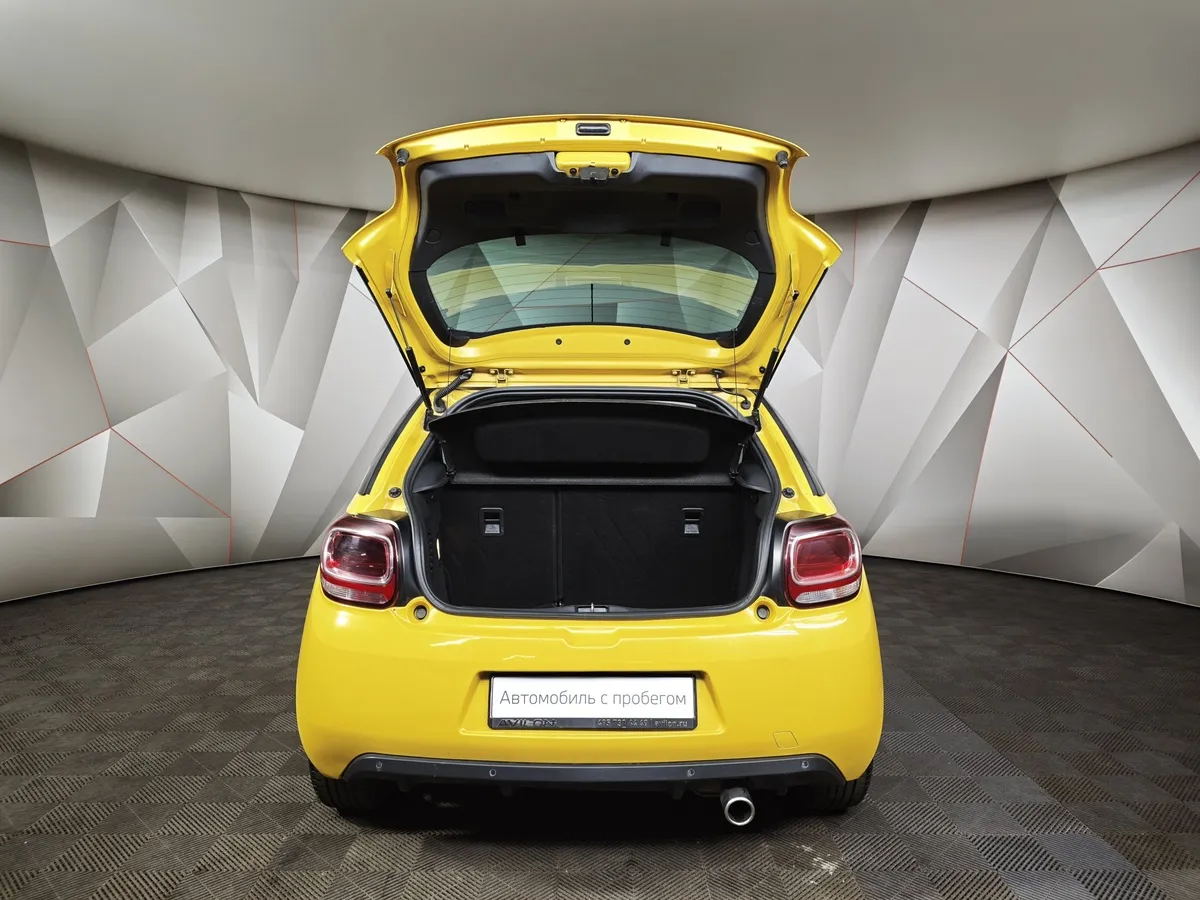 Citroen DS3 1.6 VTi AT (120 л.с.) Желтый в АВИЛОН. Слайд №11