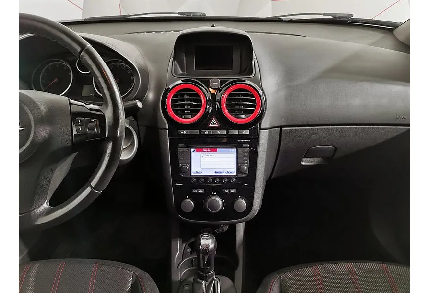 Opel Corsa 1.4 AT (101 л.с.) Черный в АВИЛОН. Слайд №13