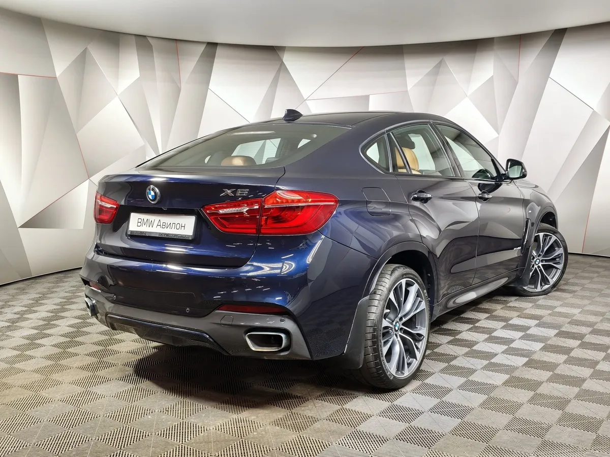 BMW X6 xDrive40d Steptronic (313 л.с.) Черный в АВИЛОН. Слайд №2