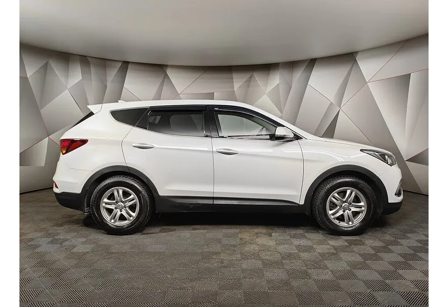 Hyundai Santa Fe 2.4 AT AWD (171 л.с.) Dynamic Белый в АВИЛОН. Слайд №6