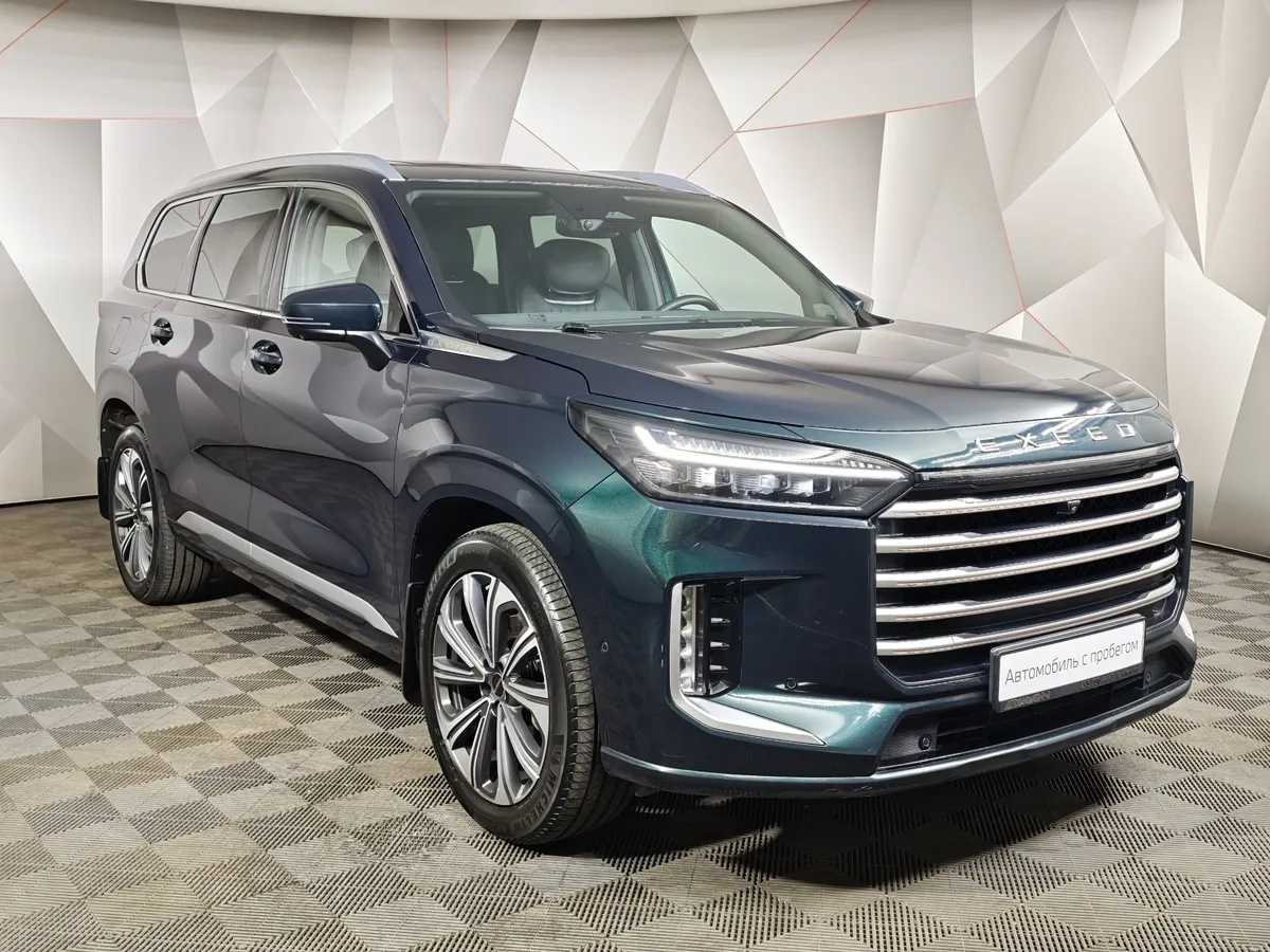 EXEED VX 2.0 AT AWD (249 л.с.) 7 мест President Зеленый в АВИЛОН. Слайд №3