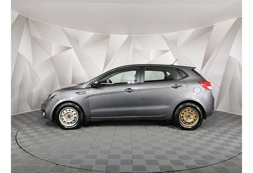 Kia Rio 1.6 AT (123 л.с.) Luxe Серый в АВИЛОН. Слайд №5