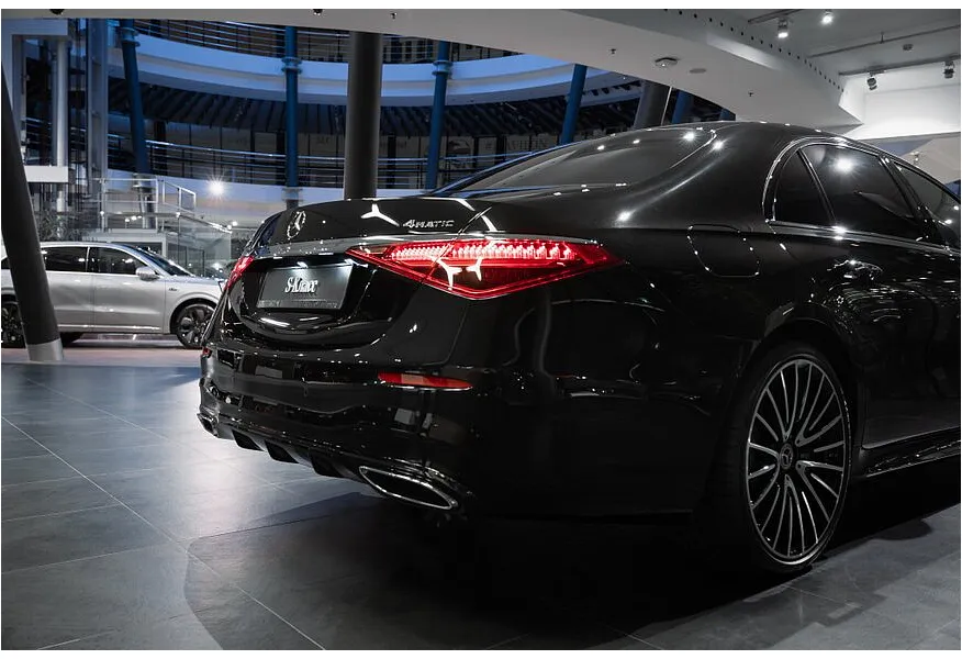 Mercedes-Benz S-Класс S 450 d 9G-TRONIC 4MATIC (330 л.с.) Черный в АВИЛОН. Слайд №18
