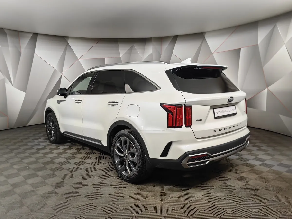 Kia Sorento 2.2 CRDi 4WD DCT (199 л.с.) Premium Plus Белый в АВИЛОН. Слайд №4