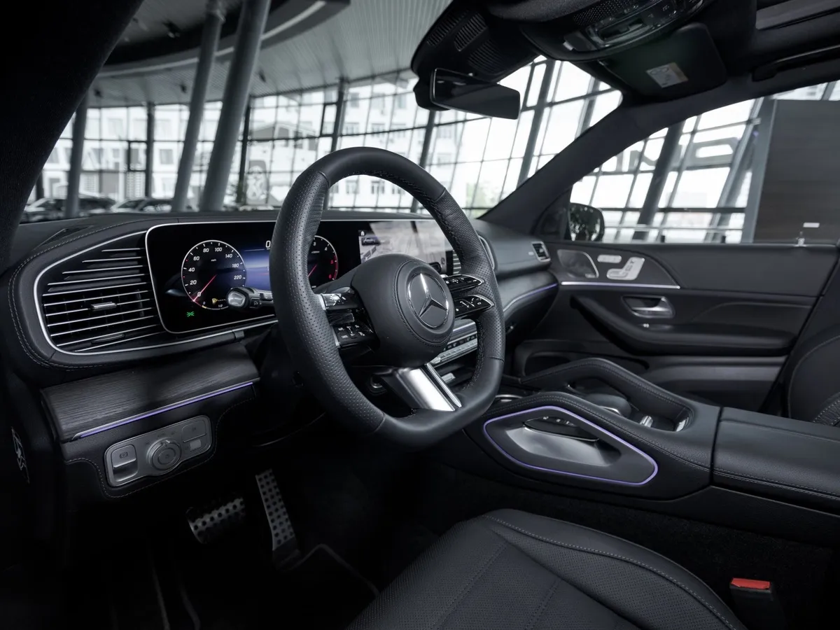 Mercedes-Benz GLE 450d 4MATIC 9G-TRONIC (367 л.с.) Черный в АВИЛОН. Слайд №6