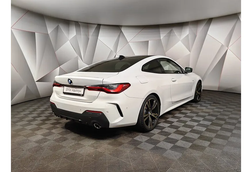 BMW 4 серия 420i AT (184 л.с.) Белый в АВИЛОН. Слайд №6