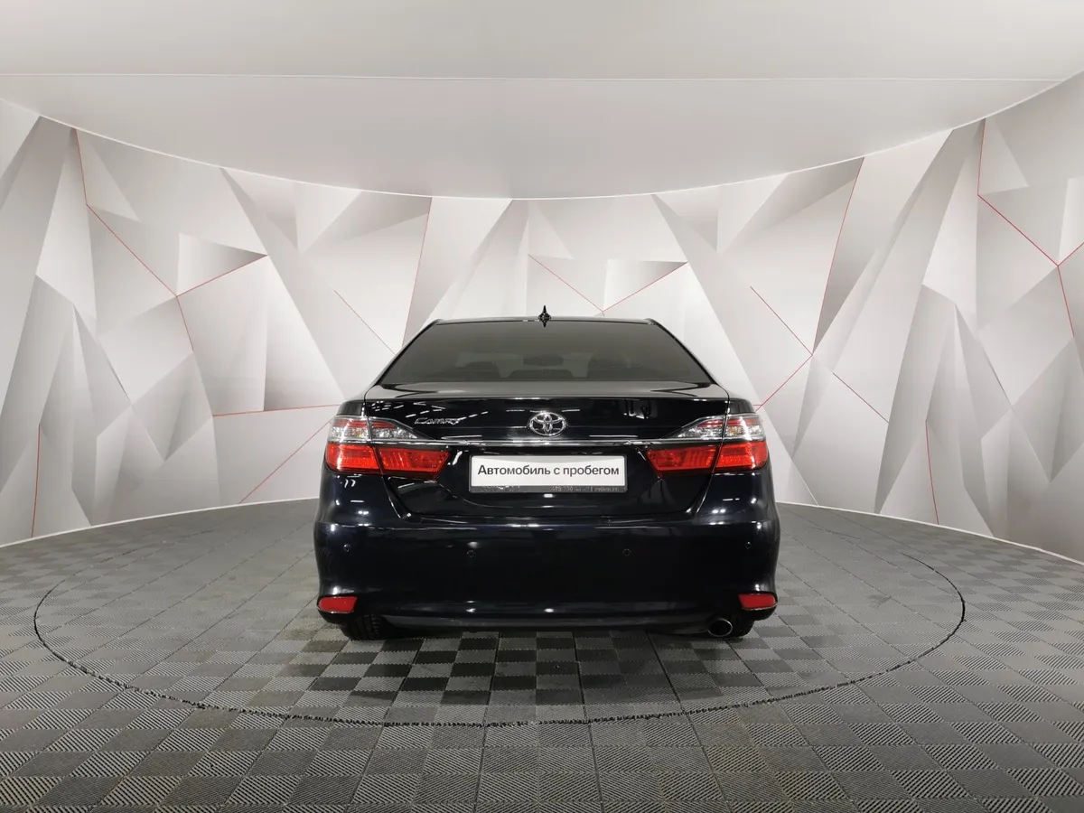 Toyota Camry 2.0 AT (148 л.с.) Черный в АВИЛОН. Слайд №8
