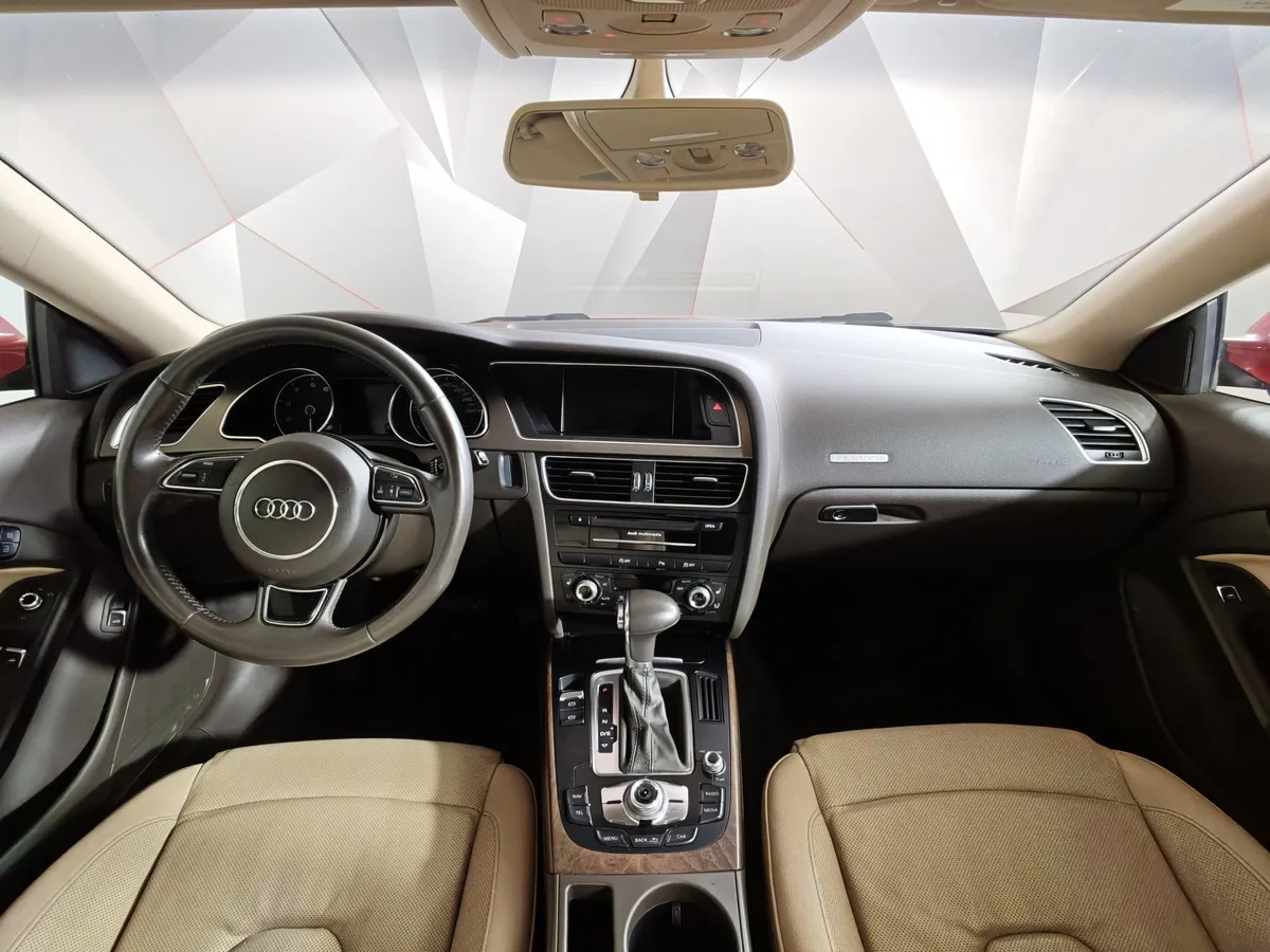 Audi A5 2.0 TFSI S tronic quattro (211 л.с.) Красный в АВИЛОН. Слайд №14