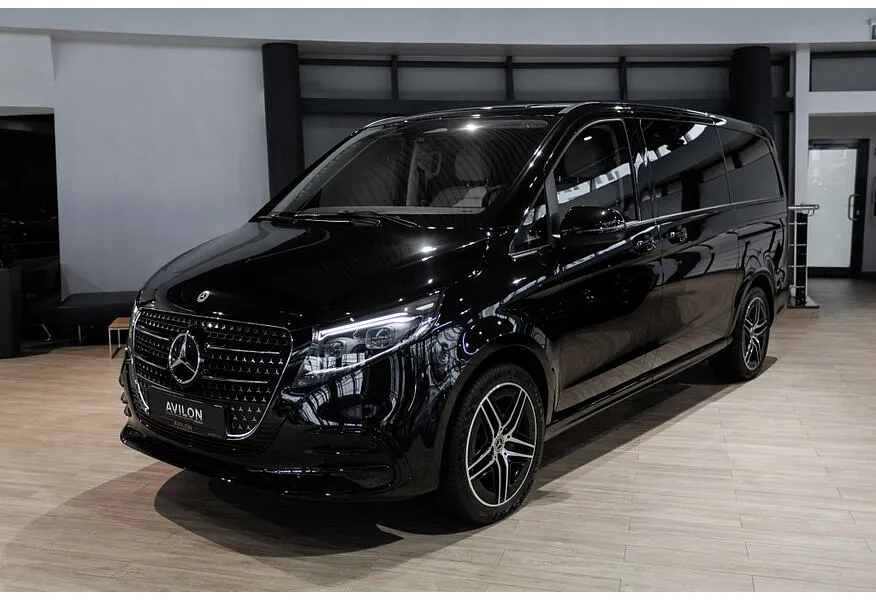 АВИЛОН - Mercedes-Benz V-Класс V 300 d L3 4MATIC 9G-TRONIC (237 л.с.) Avantgarde Черный - slide 9512432