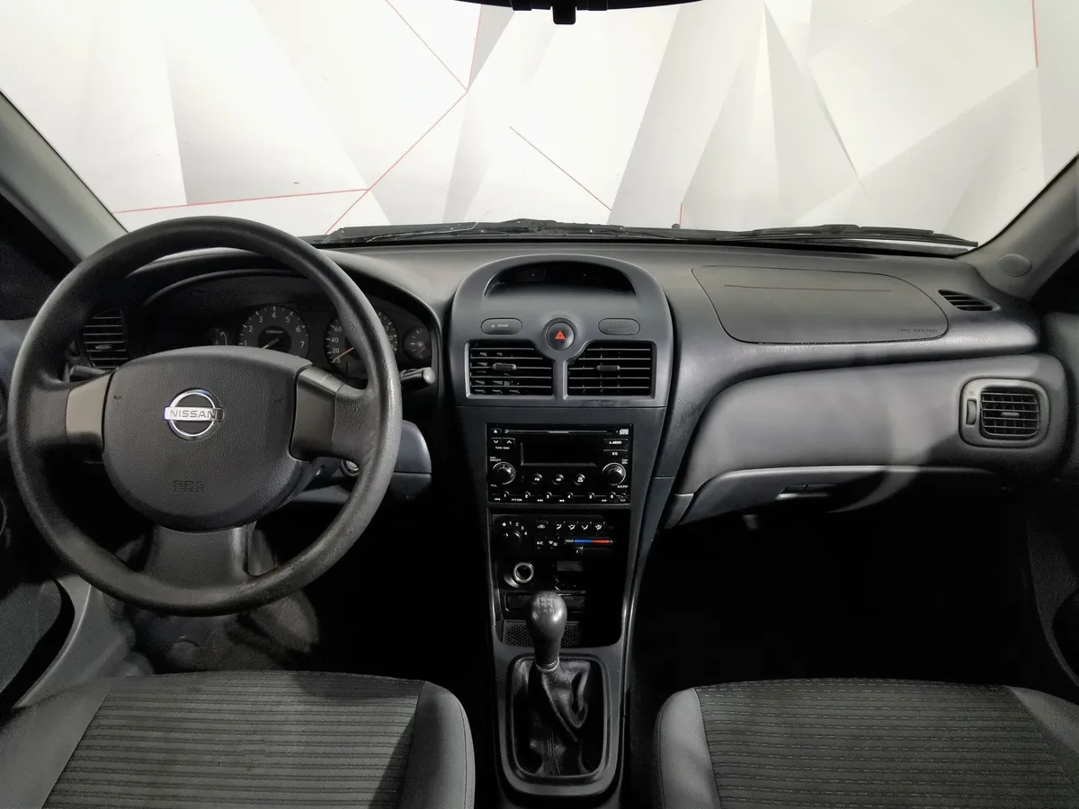 Nissan Almera Classic 1.6 MT (107 л.с.) Черный в АВИЛОН. Слайд №12