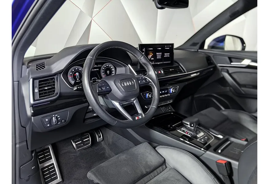 Audi Q5 2.0 TFSI S tronic quattro (249 л.с.) Sport Синий в АВИЛОН. Слайд №19
