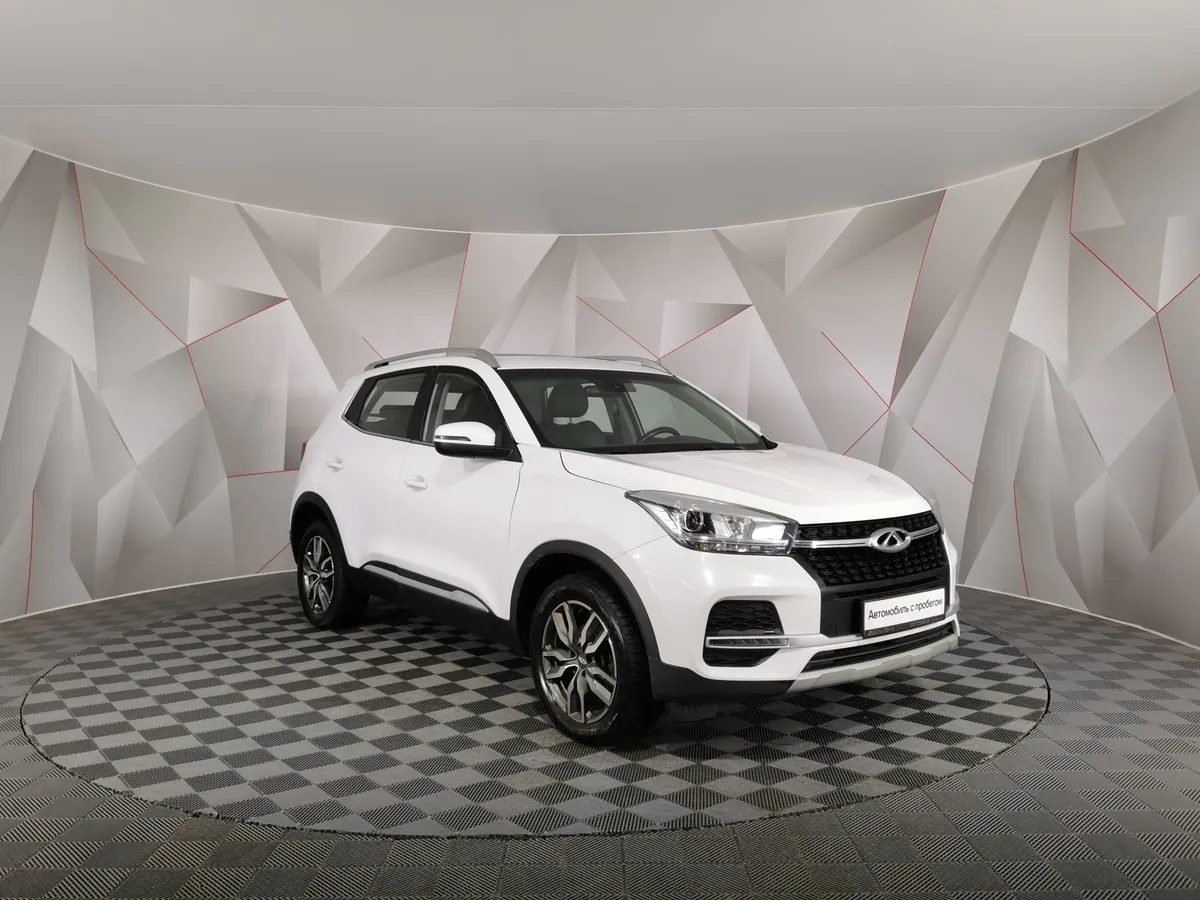 Chery Tiggo 4 1.5 CTV (113 л.с.) Travel Белый в АВИЛОН. Слайд №3