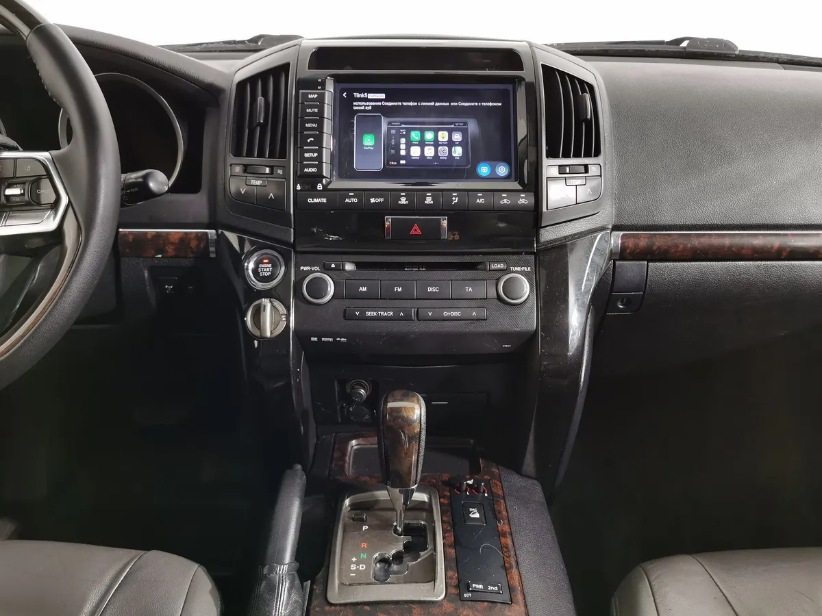 Toyota Land Cruiser 4.5 Twin-Turbo D AT 4WD (5 мест) (235 л.с.) Престиж Черный в АВИЛОН. Слайд №14