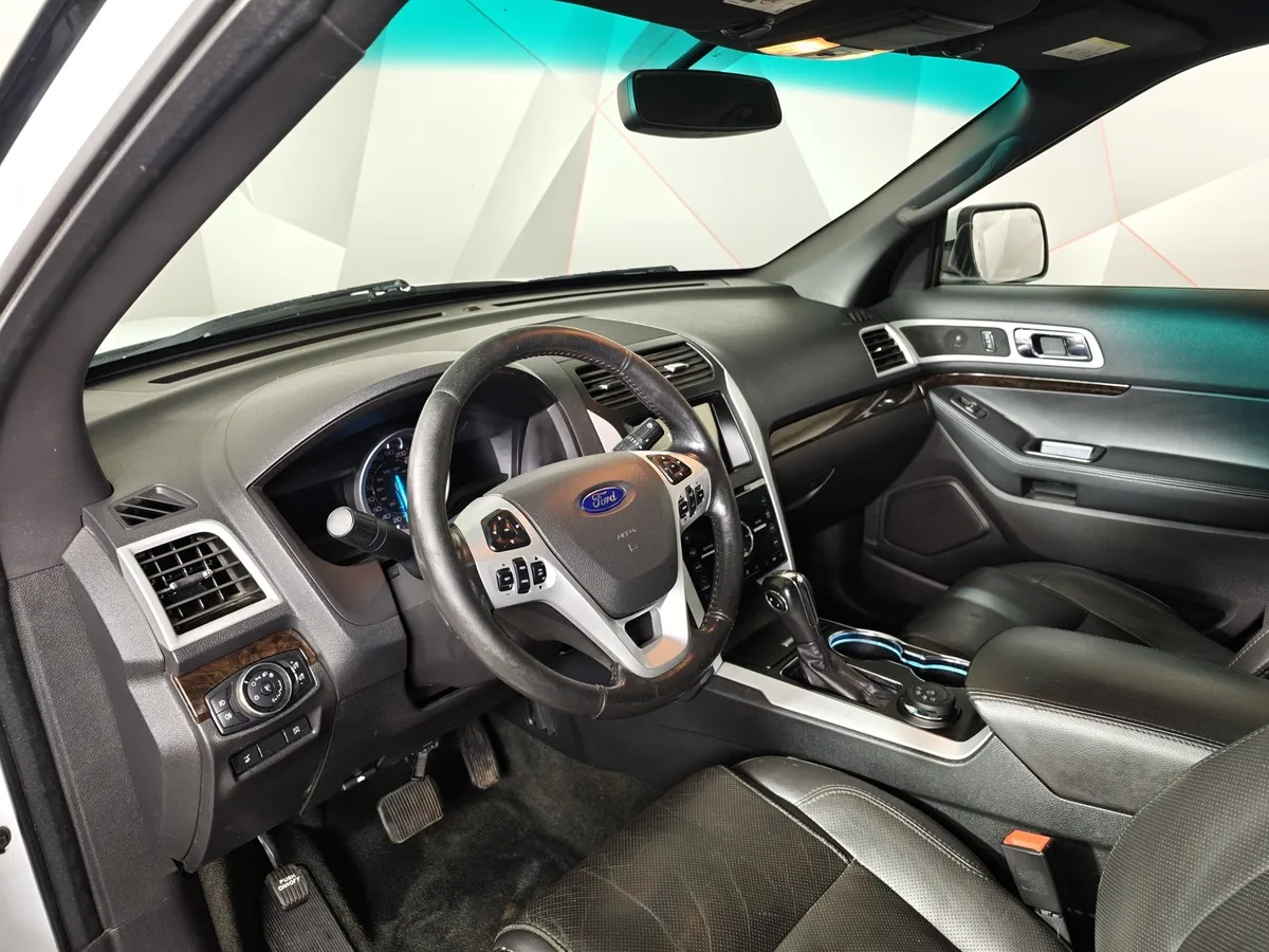 Ford Explorer 3.5 SelectShift 4WD (294 л.с.) Белый в АВИЛОН. Слайд №18
