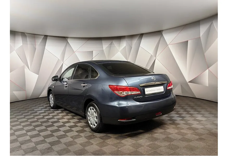 Nissan Almera 1.6 AT (102 л.с.) Comfort Синий в АВИЛОН. Слайд №7